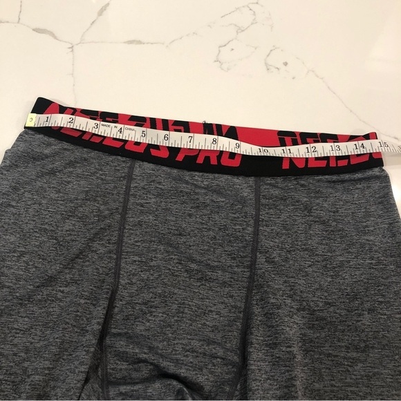 Neleus Pro Gray Compression Pants Shorts Athletic Sports Running Size L - Picture 5 of 6